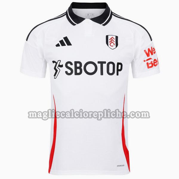 prima maglie calcio fulham 2024 2025 thailandia bianco