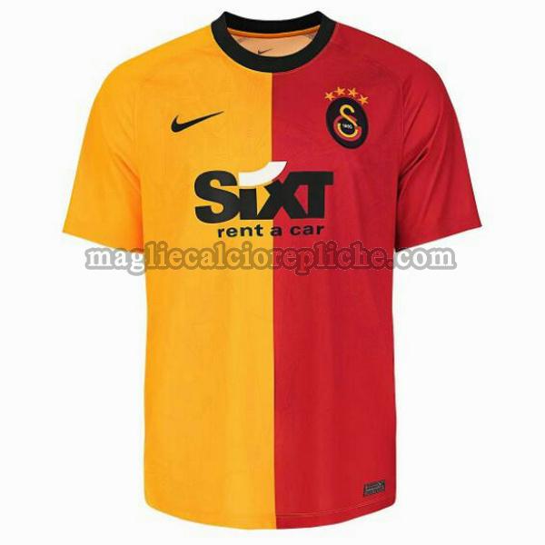 prima maglie calcio galatasaray sk 2022 2023 thailandia rosso giallo