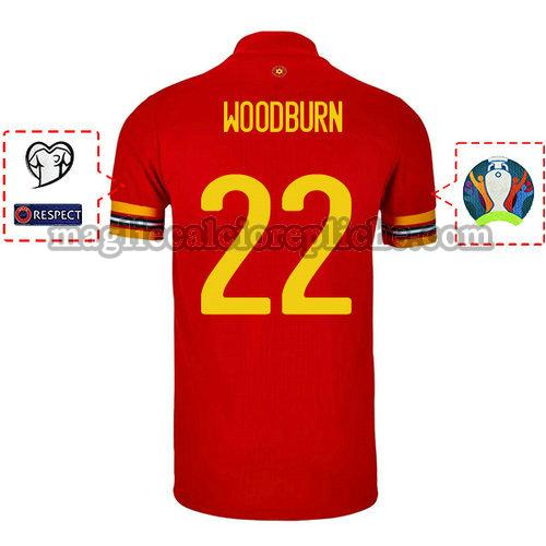 prima maglie calcio galles 2020 ben woodburn 22