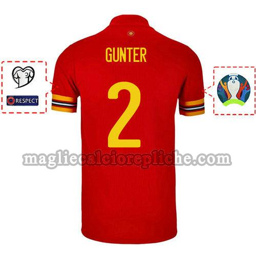 prima maglie calcio galles 2020 chris gunter 2