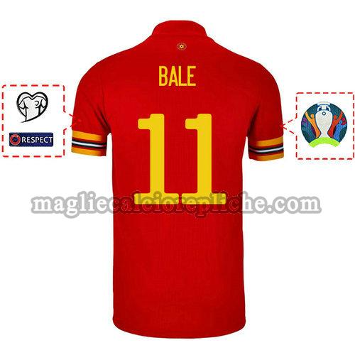 prima maglie calcio galles 2020 gareth bale 11