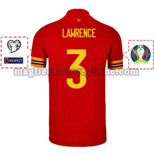 prima maglie calcio galles 2020 james lawrence 2