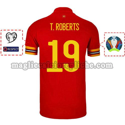 prima maglie calcio galles 2020 tyler roberts 19