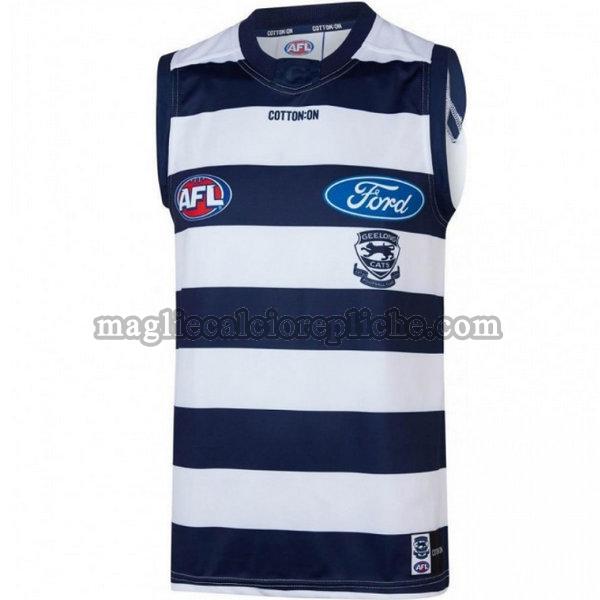 prima maglie calcio geelong cats 2019 bianco