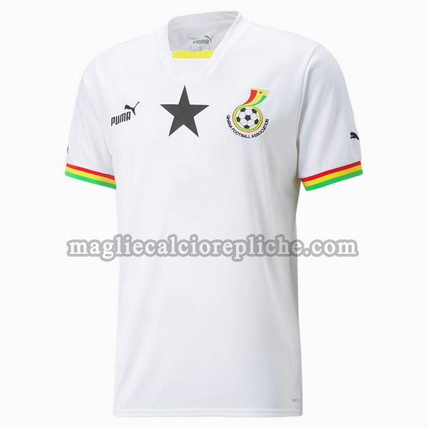 prima maglie calcio ghana 2022 thailandia bianco