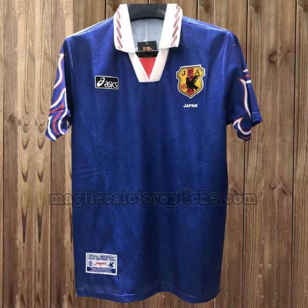 prima maglie calcio giappone 1996 blu