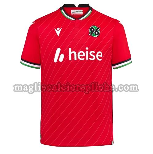 prima maglie calcio hannover 96 2024 2025 thailandia rosso