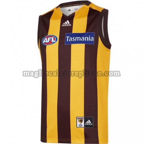 prima maglie calcio hawthorn hawks 2020 giallo