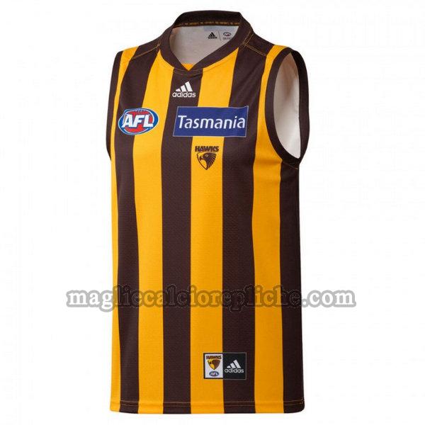 prima maglie calcio hawthorn hawks 2021 giallo