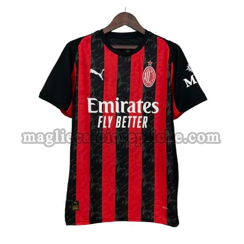 prima maglie calcio hombre ac milan 2025 2026 rosso nero
