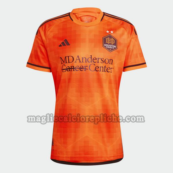 prima maglie calcio houston dynamo 2023 2024 thailandia arancione