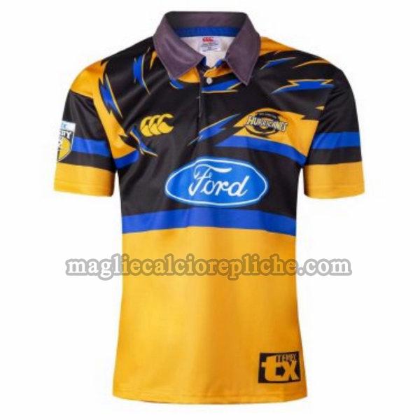 prima maglie calcio hurricanes 1999 giallo