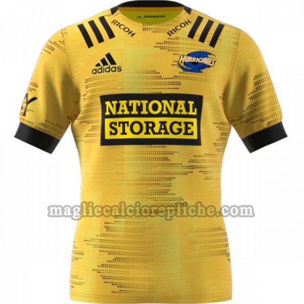 prima maglie calcio hurricanes 2021 giallo