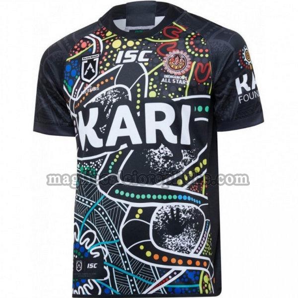 prima maglie calcio indigenous all stars 2020 nero