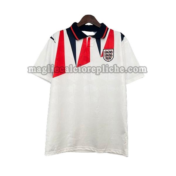 prima maglie calcio inghilterra 1992 bianco
