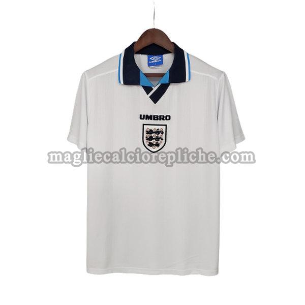 prima maglie calcio inghilterra 1996 bianco