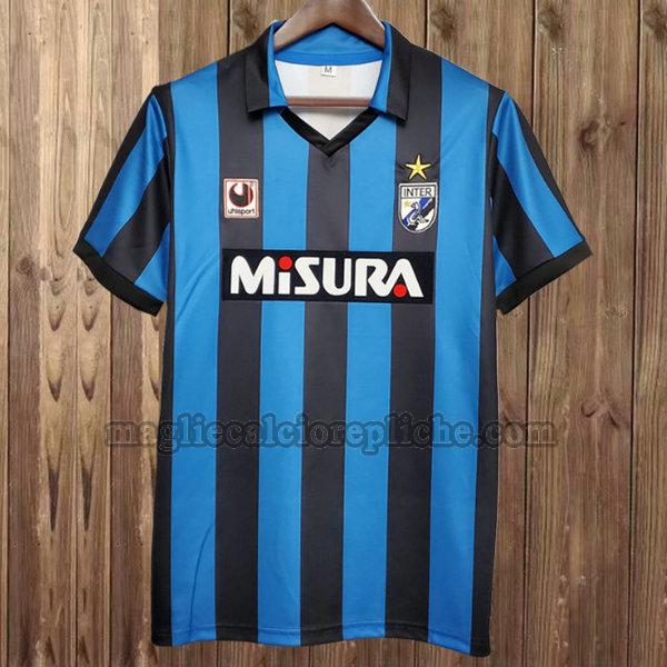 prima maglie calcio inter 1998-99 blu