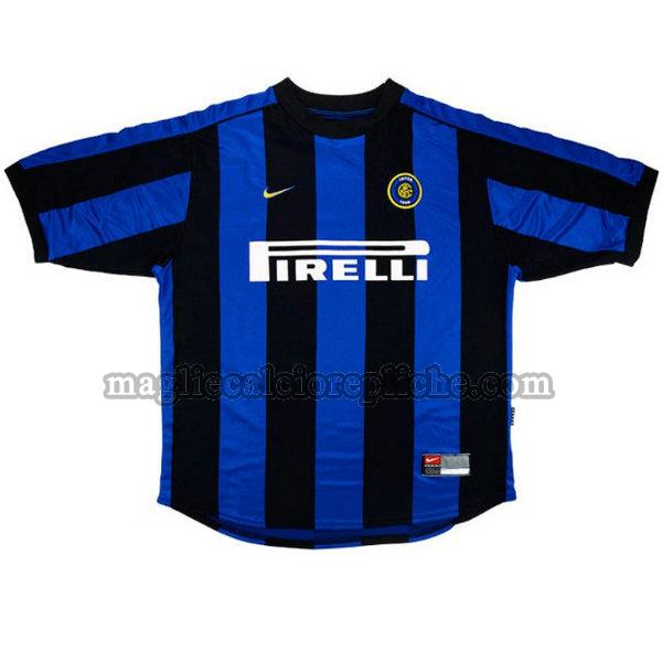 prima maglie calcio inter 1999-2000 blu
