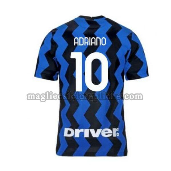 prima maglie calcio inter 2020-2021 adriano 10