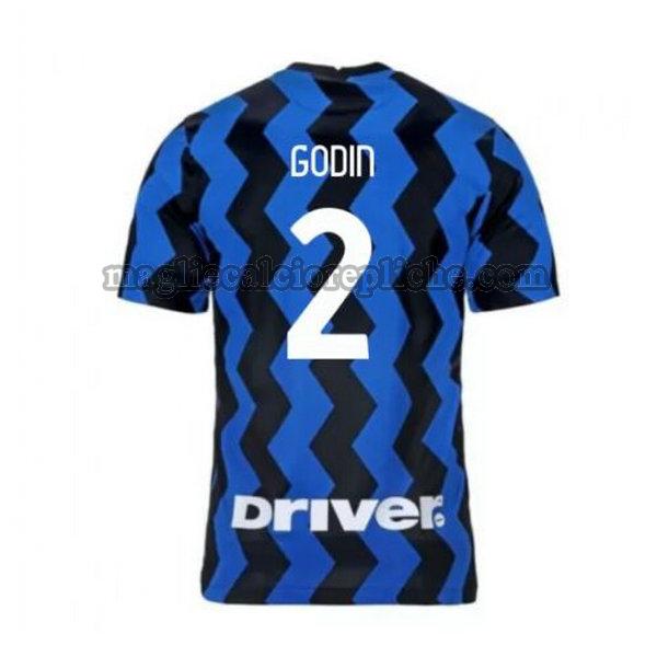 prima maglie calcio inter 2020-2021 godin 2