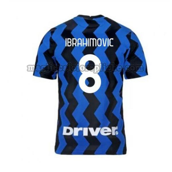 prima maglie calcio inter 2020-2021 ibrahimovic 8