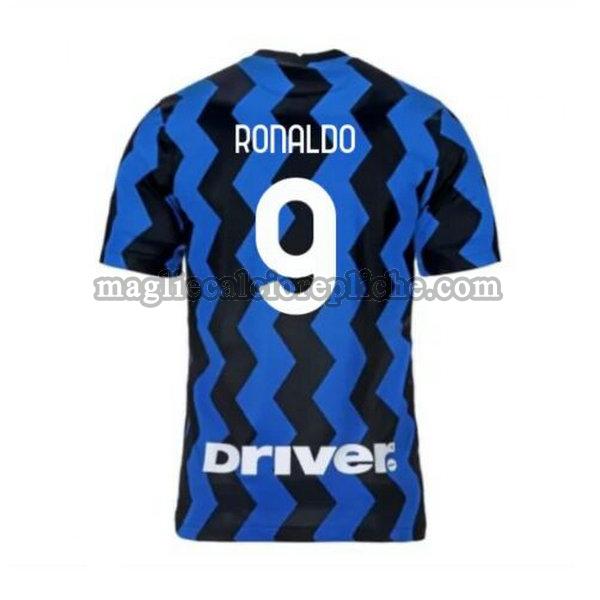 prima maglie calcio inter 2020-2021 ronaldo 9