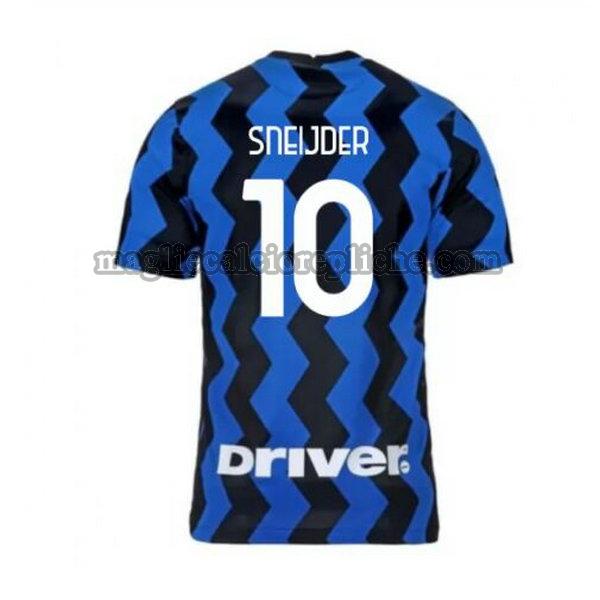 prima maglie calcio inter 2020-2021 sneijder 10