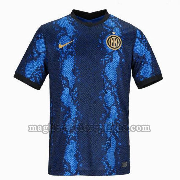 prima maglie calcio inter 2021 2022 thailandia blu