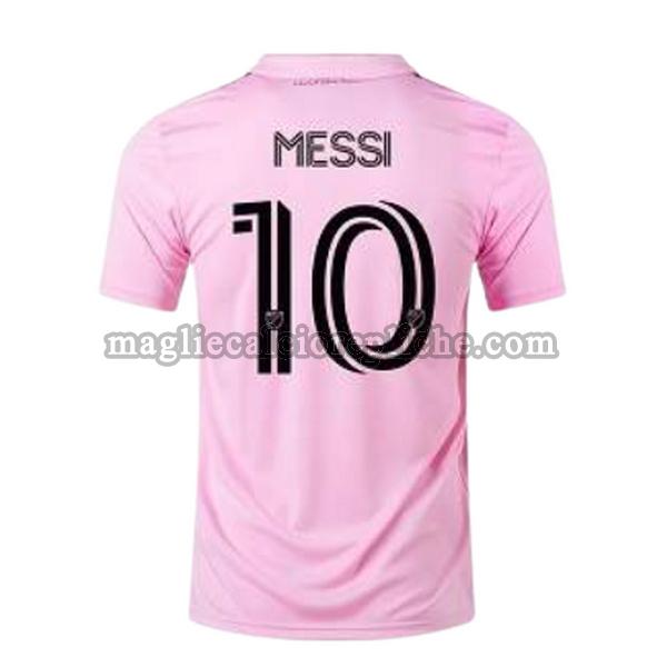 prima maglie calcio inter miami cf 2023 2024 messi 10 rosa