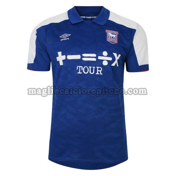 prima maglie calcio ipswich town 2023 2024 thailandia blu