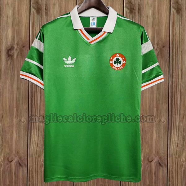 prima maglie calcio irlanda 1988 verde