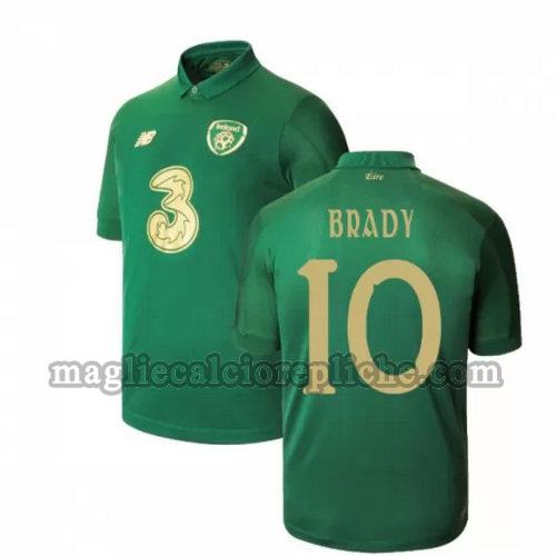 prima maglie calcio irlanda 2020 brady 10