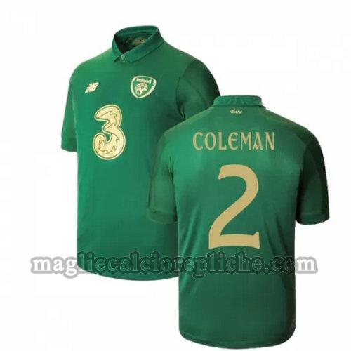 prima maglie calcio irlanda 2020 coleman 2