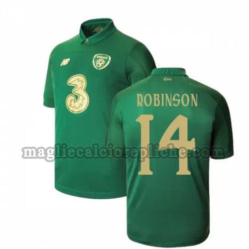 prima maglie calcio irlanda 2020 robinson 14