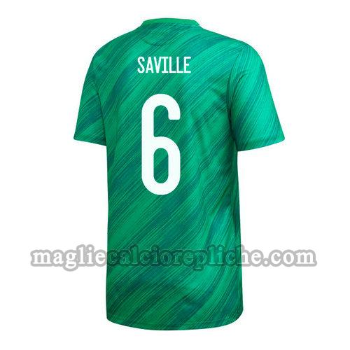 prima maglie calcio irlanda del nord 2020 george saville 6