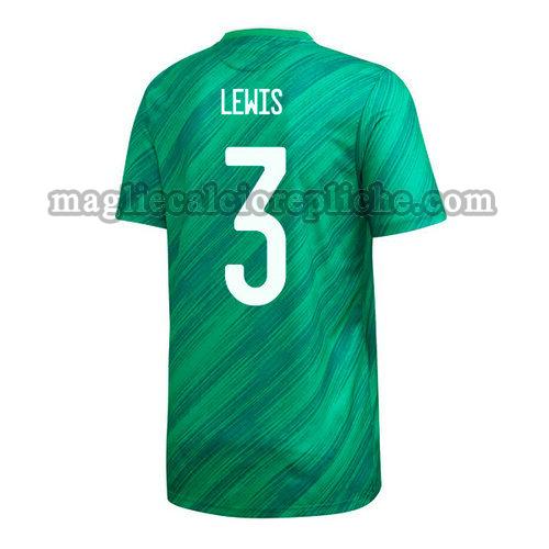 prima maglie calcio irlanda del nord 2020 jamal lewis 3