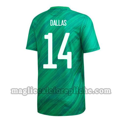 prima maglie calcio irlanda del nord 2020 stuart dallas 14