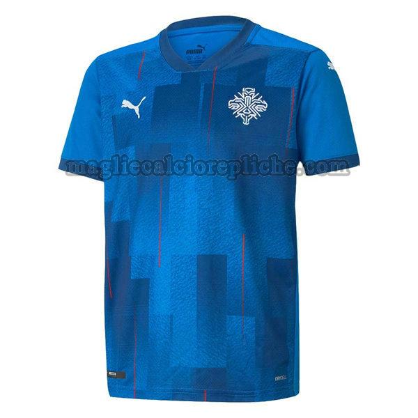 prima maglie calcio islanda 2021 2022 blu