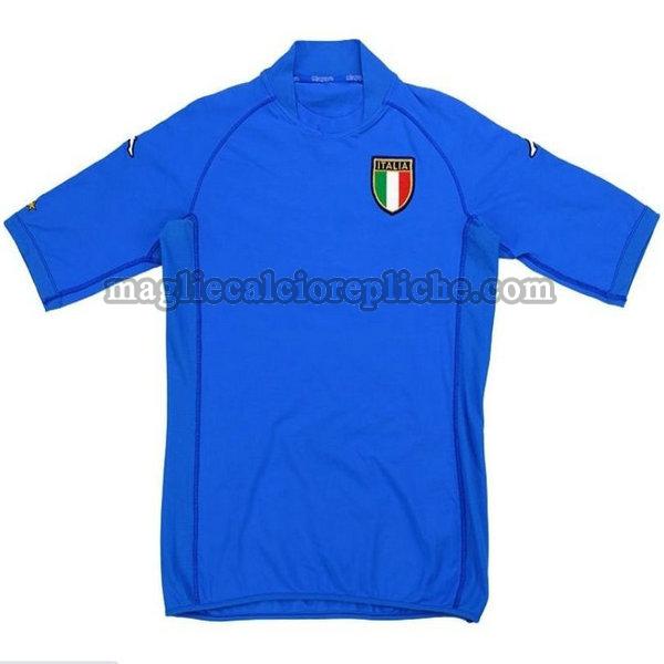prima maglie calcio italia 2002 blu