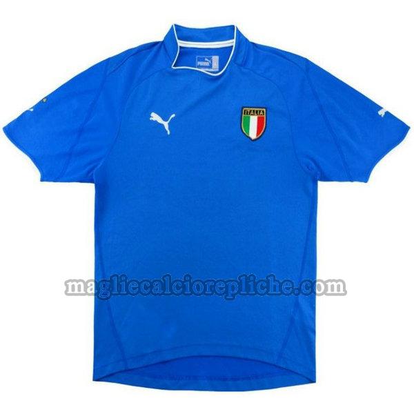 prima maglie calcio italia 2003 blu