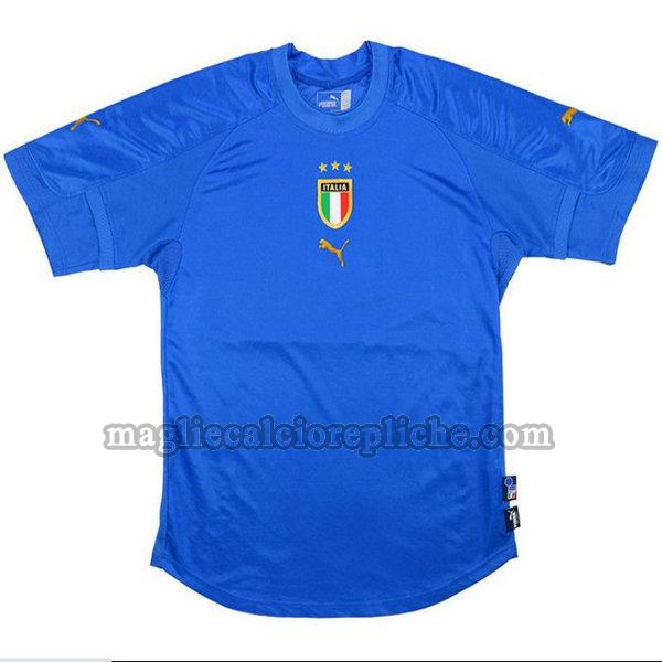 prima maglie calcio italia 2004 blu