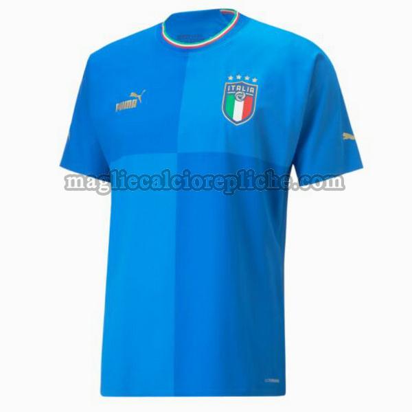 prima maglie calcio italia 2022 thailandia blu