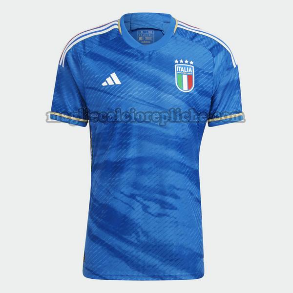 prima maglie calcio italia 2023 thailandia blu