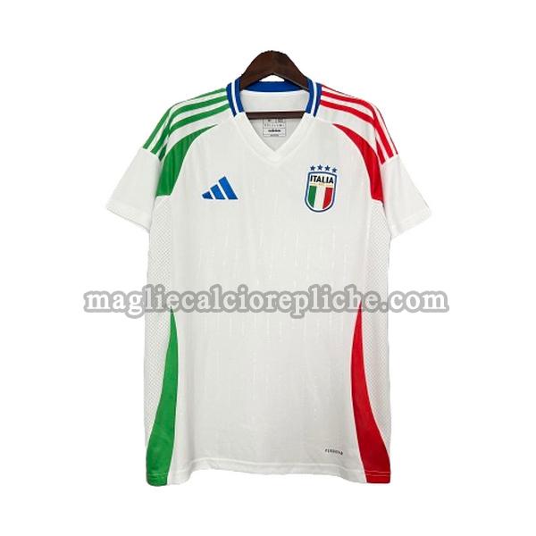 prima maglie calcio italia 2024 thailandia bianco