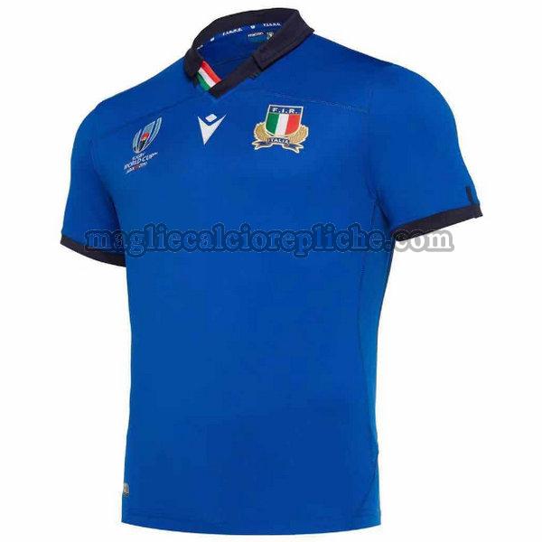 prima maglie calcio italia rwc 2019 blu