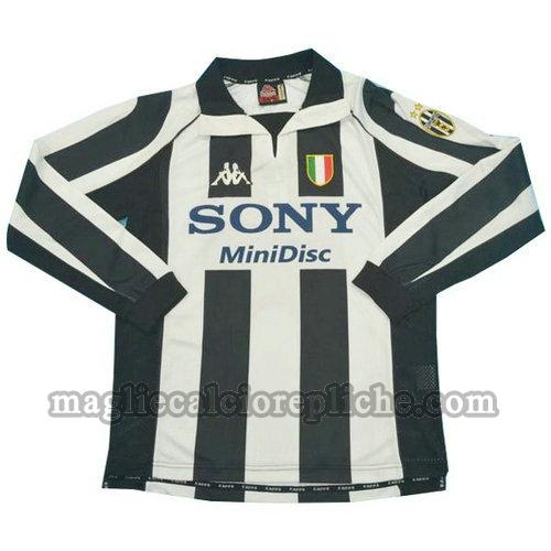 prima maglie calcio juventus 1997 1998 manica lunga