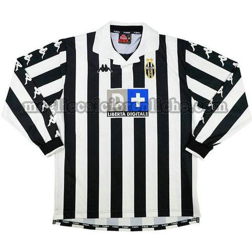 prima maglie calcio juventus 1999 2000 manica lunga