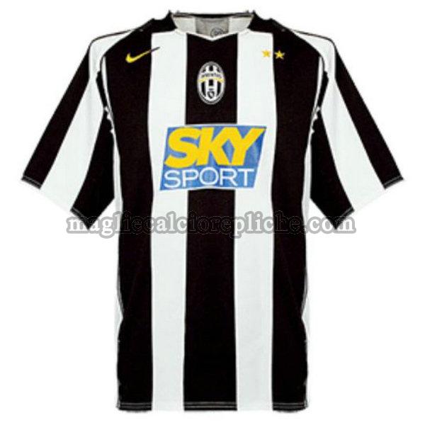 prima maglie calcio juventus 2004-2005 nero