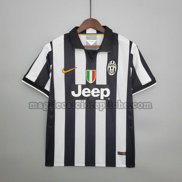 prima maglie calcio juventus 2014 2015 bianco nero