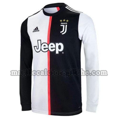 prima maglie calcio juventus 2019-2020 manica lunga